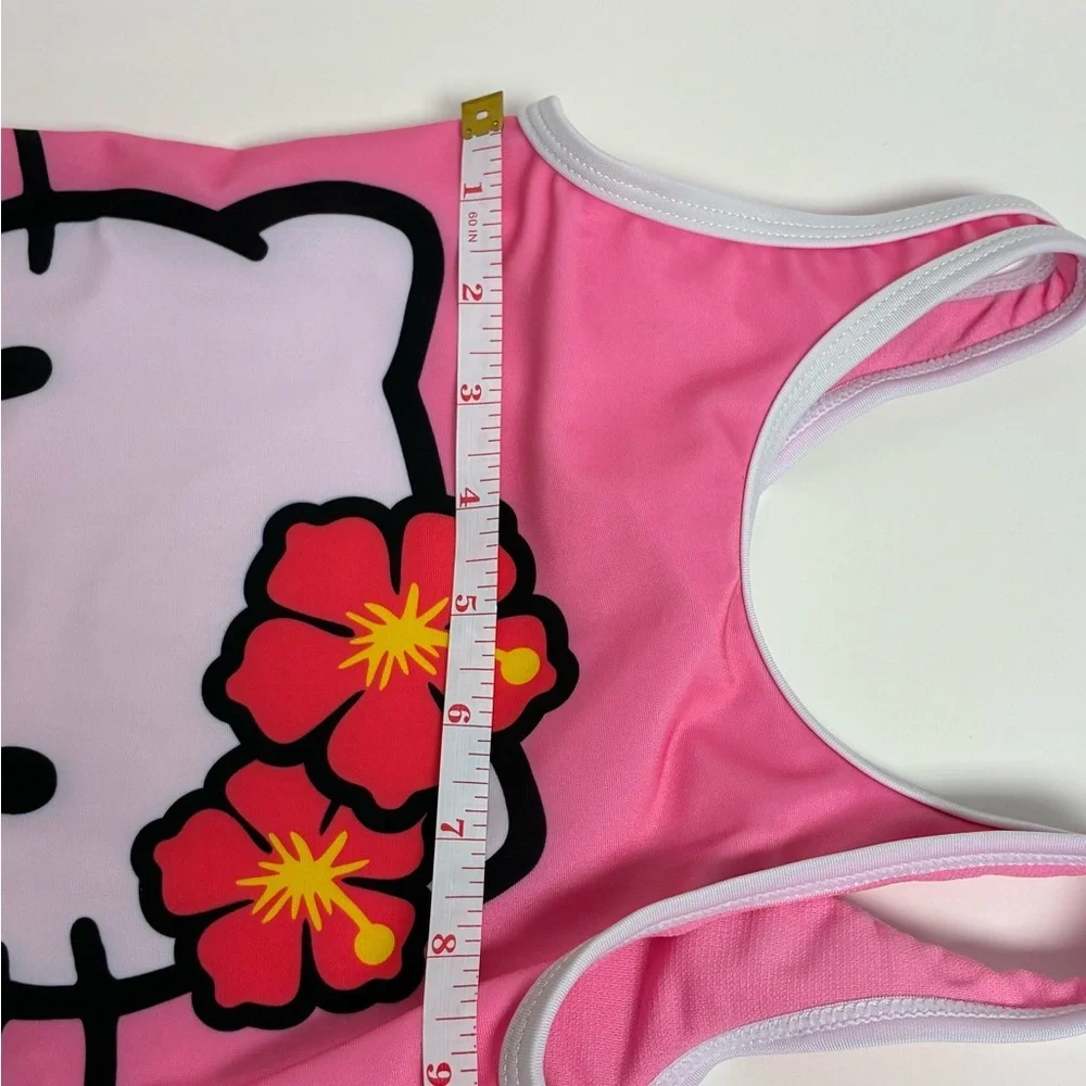 Hello Kitty Swimsuit Size 4/5 XS One Piece NEW WITH TAGS